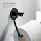 Kibi Circular Toilet Paper Holder - Matte Black KBA1405MB - alternate 5